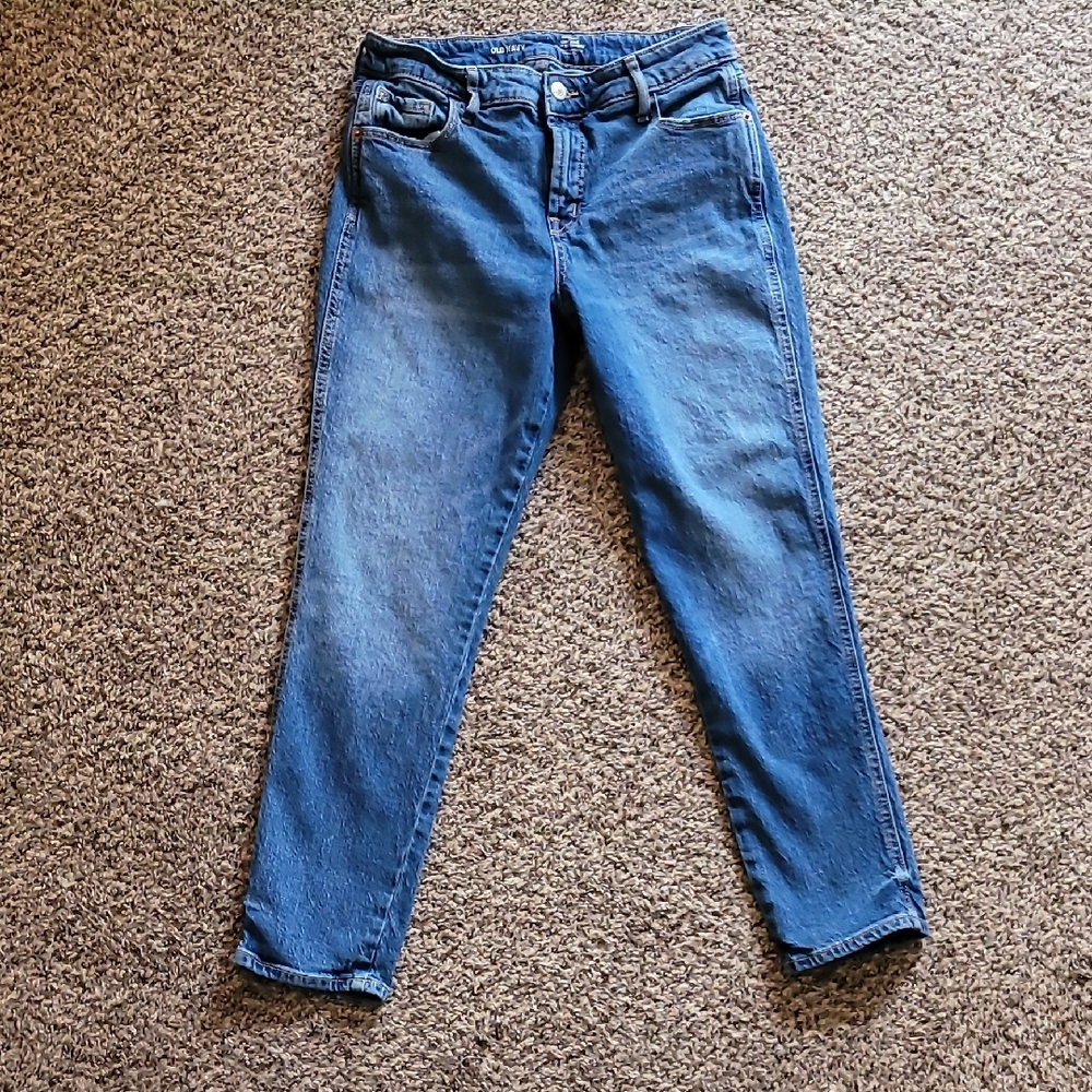 Old Navy Women's Blue Ankle Jeans Size 6 P